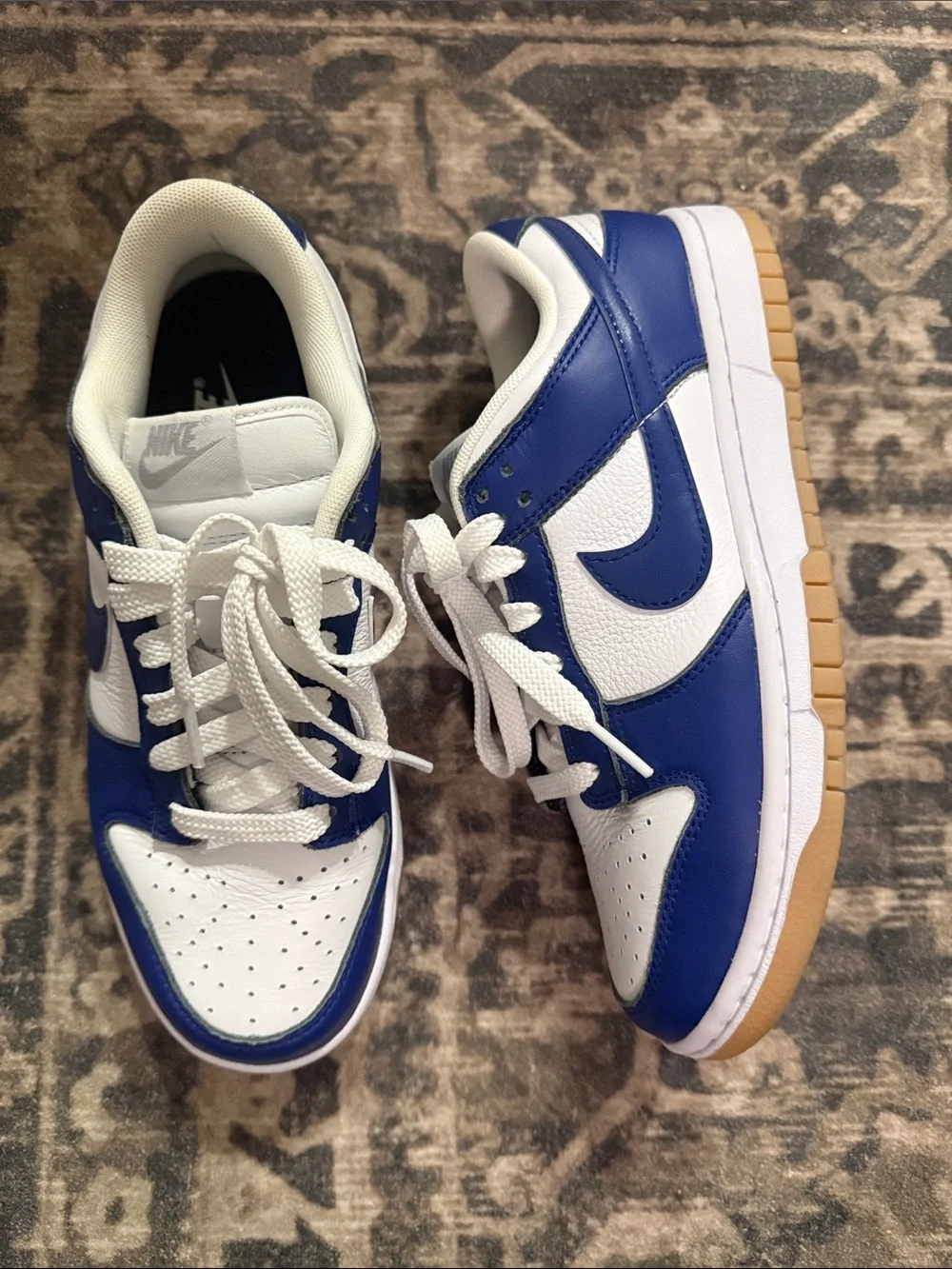 Nike Dunk Low SE in “Sail/Game Royal/Gum”